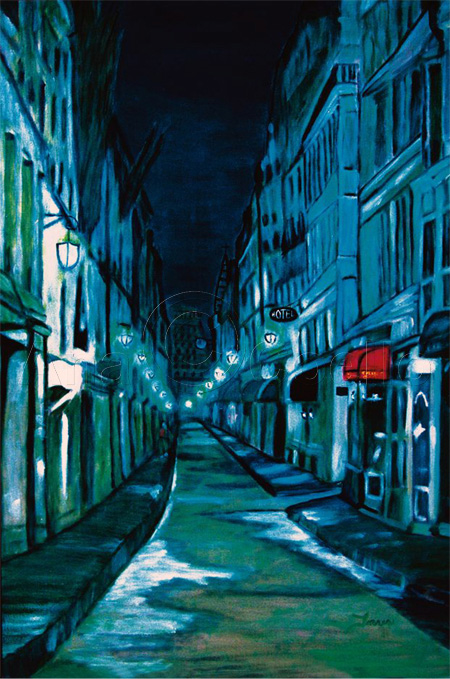 RUE SAINT LOUIS EN L'ISLE CANVAS sm